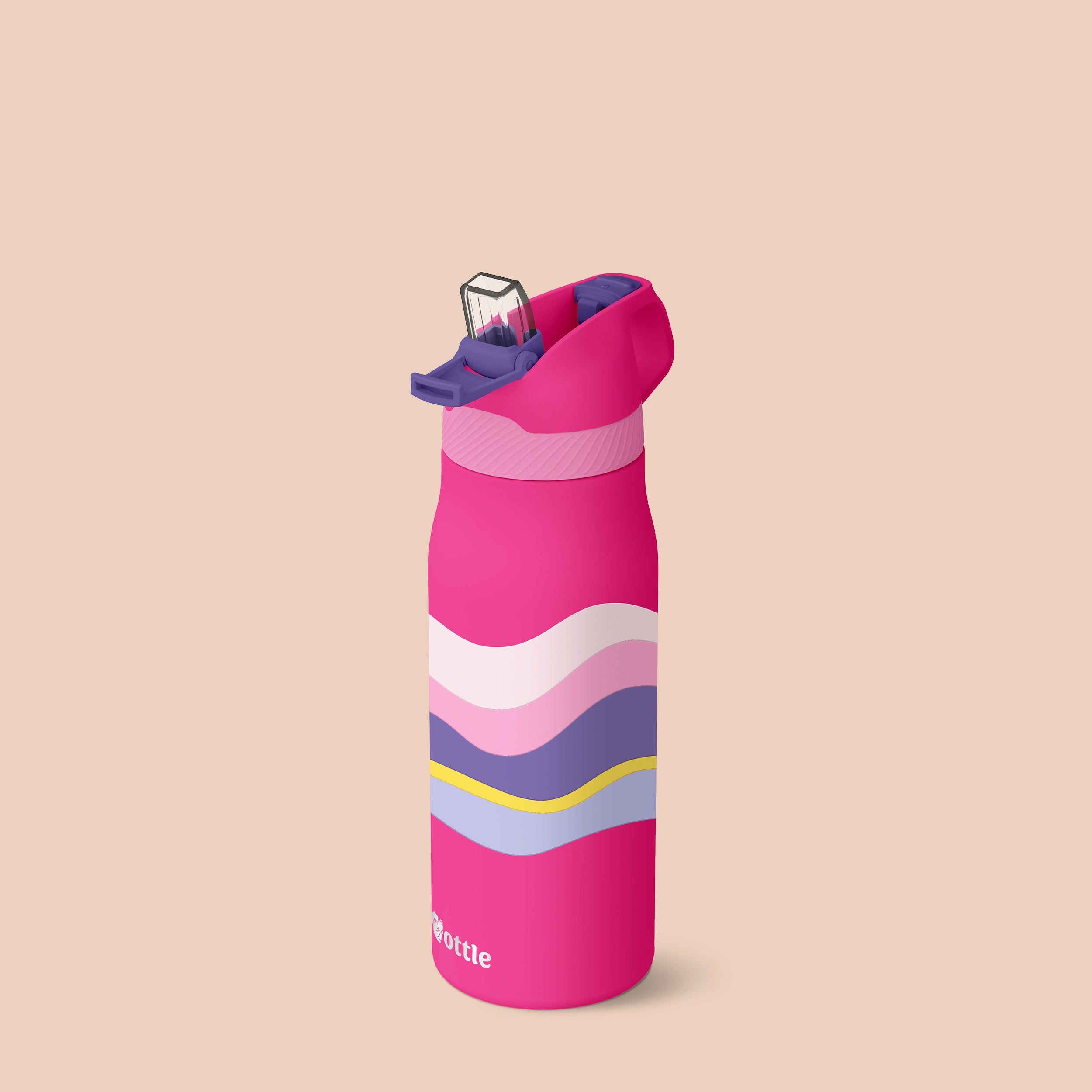 Classic Wave 24 oz Water Bottle