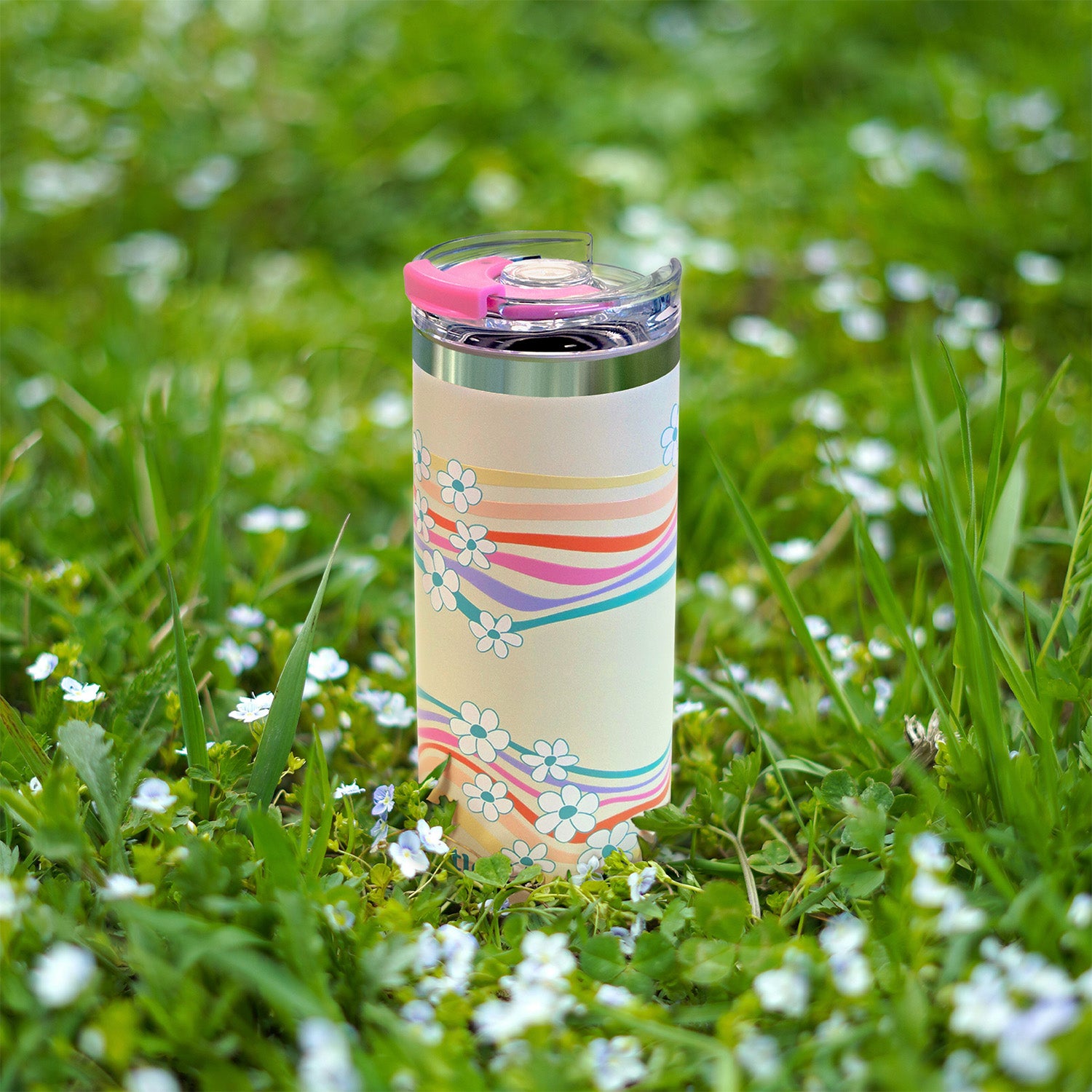 Wavy Daisies 20 oz Mug