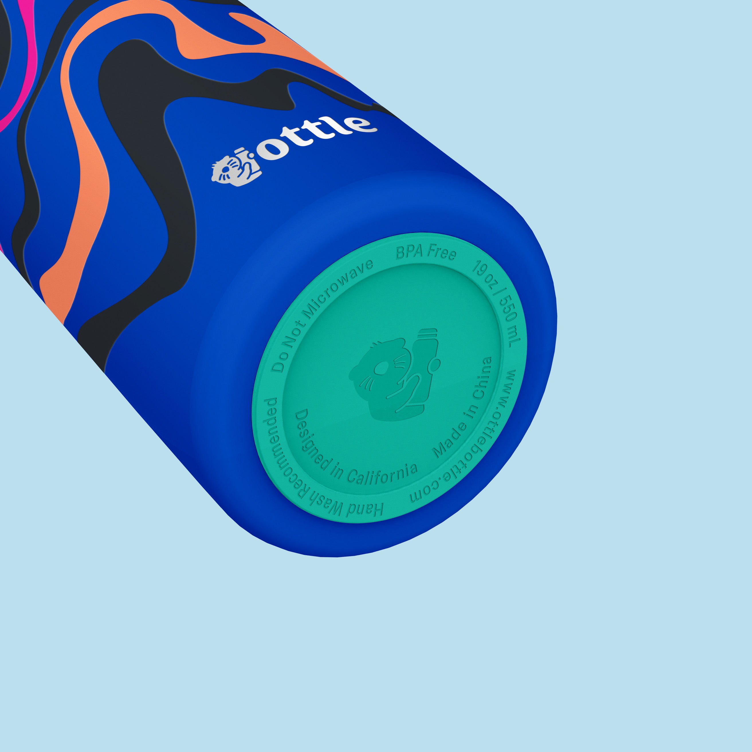 Drippy Trip 19 oz Water Bottle