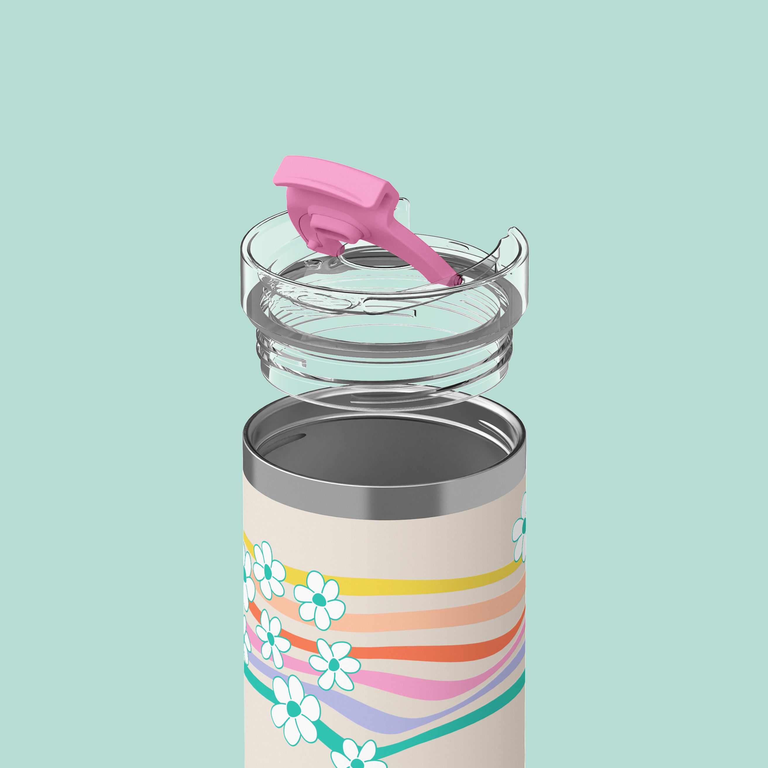 Wavy Daisies 20 oz Mug