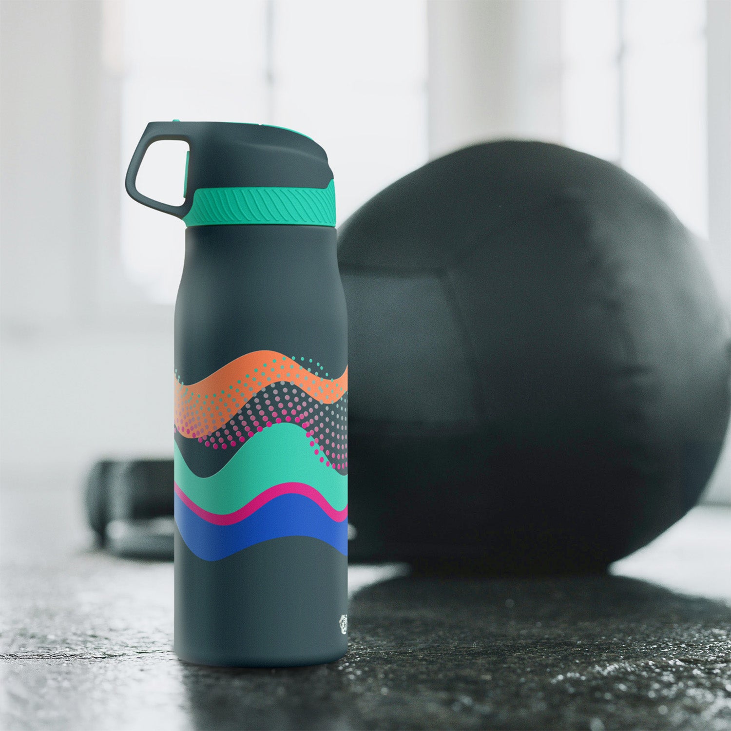 Kinetic Waves 24 oz Water Bottle